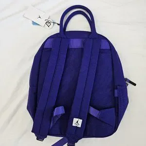 Jordan Flight Backpack Dark Concord Purple Medium School Travel Bag